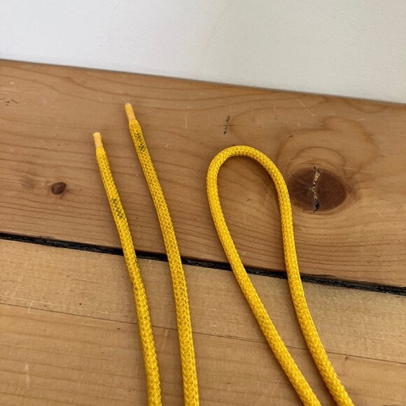 Tiger's Eye Gemstone Bolo Tie Western String Tie Yellow Cord - Picture 5 of 8